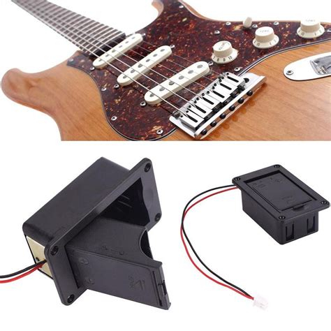 electric guitar battery box|acoustic guitar battery compartment.